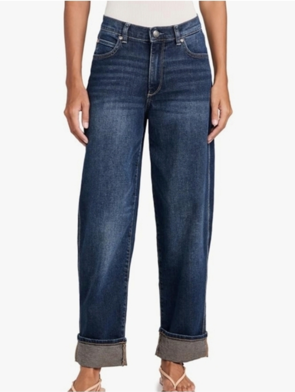 DL1961 Women's Thea Boyfriend: Relaxed Tapered Jeans